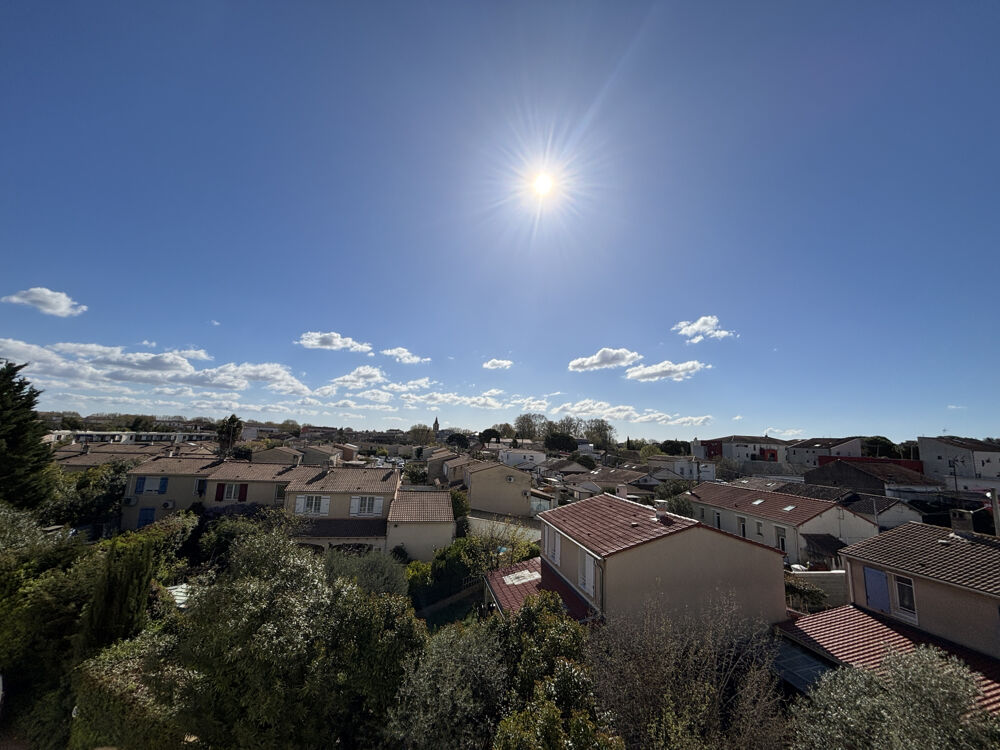 LUNEL Appartement T3 lumineux avec terrasse, cave et stationnement