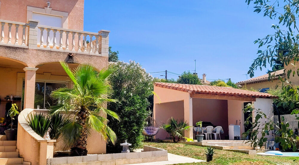 ST-CHRISTOL LES ALES : VILLA 203 m2 6 chambres + PISCINE
