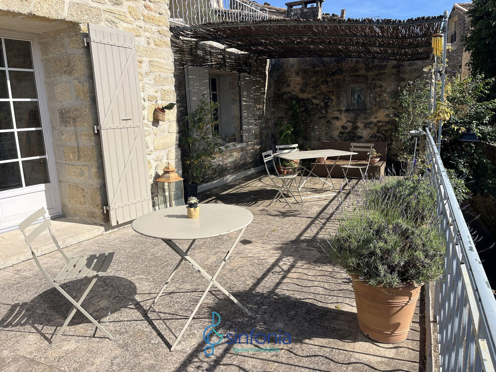 Vente Maison Maison de village en pierre Proche Uzes St siffret