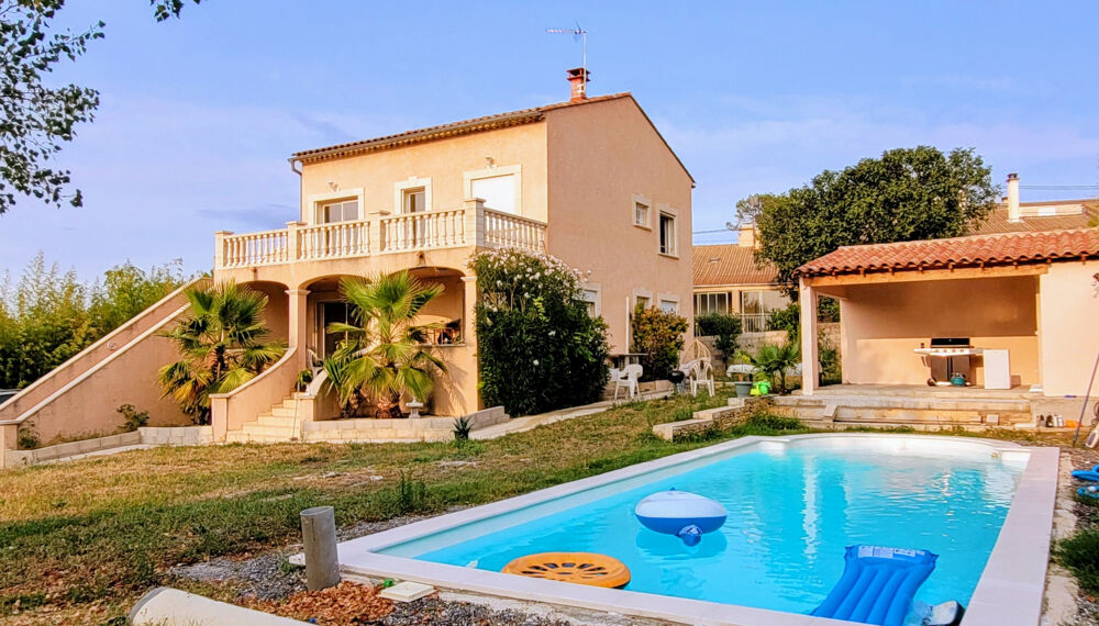 Vente Maison ST-CHRISTOL LES ALES : VILLA 203 m2   6 chambres + PISCINE Saint-christol-lez-ales