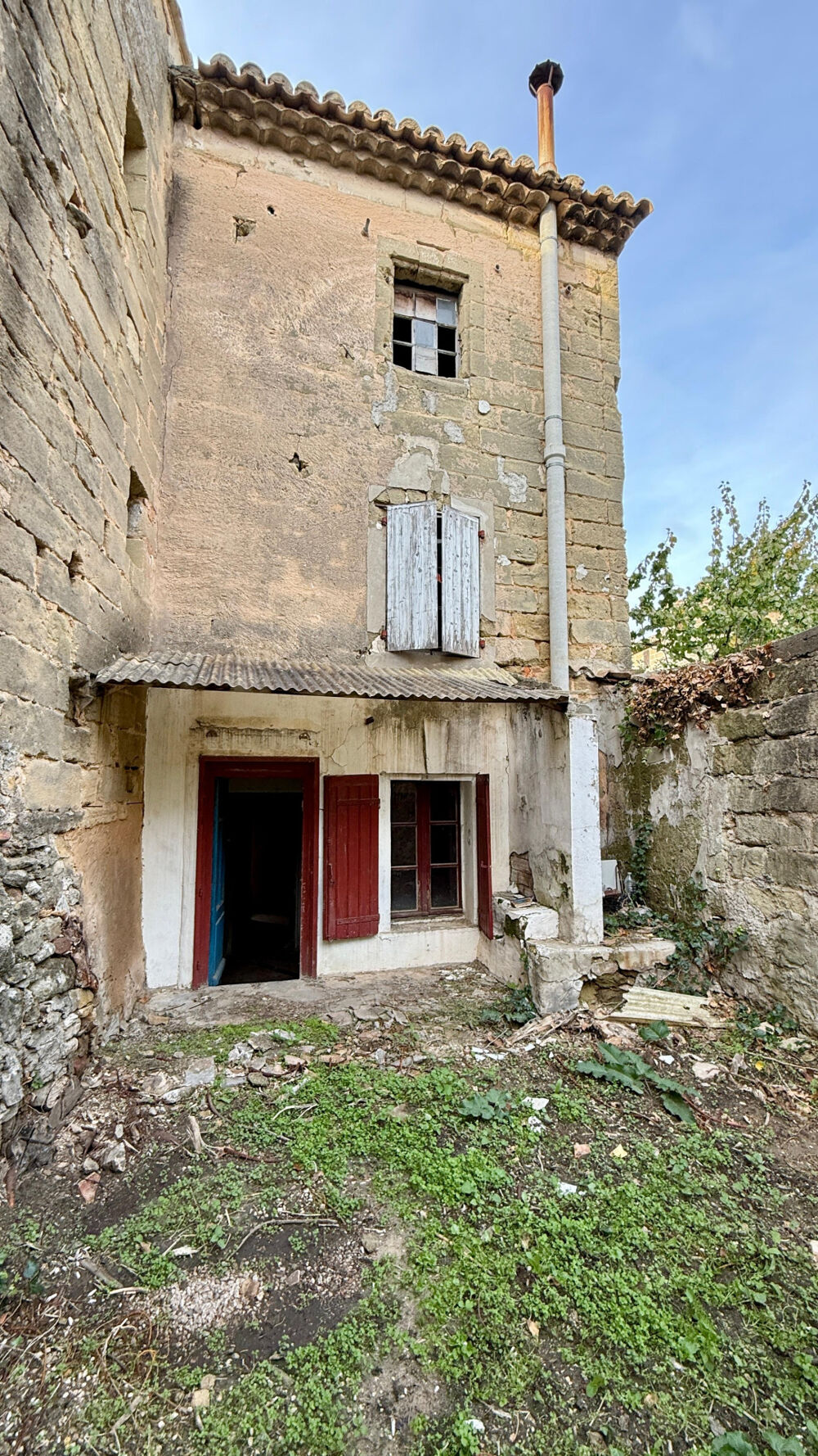 Vente Maison Saint-Quentin-la-Poterie   Maison de village à rénover avec jardin St quentin la poterie