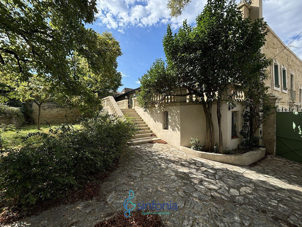 Vente Maison 482 m2 habitables • Terrain constructible de 1 486 m2 • Potentiel d'aménagement et de valorisation • Projet mu Gallargues le montueux