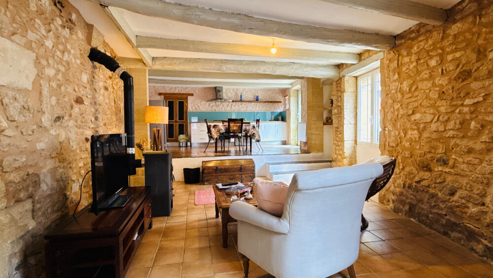 Vente Maison UNE PEPITE ENTRE UZES ET LE PONT DU GARD: CHARME PIERRES ET TERRASSE SANS AUCUN TRAVAUX Uzes