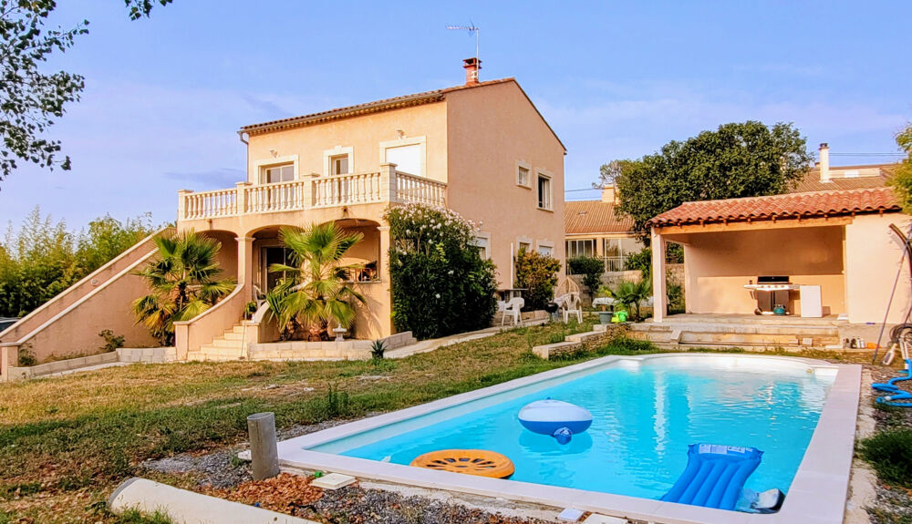 Vente Maison ST-CHRISTOL LES ALES : VILLA 203 m2   6 chambres + PISCINE Saint-christol-lez-ales