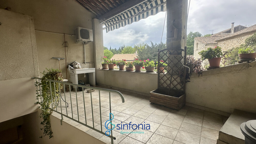 Vente Maison À Vendre, charmante Maison de Village en Pierre avec terrasse à 4 km d'Uzès Arpaillargues et aureillac