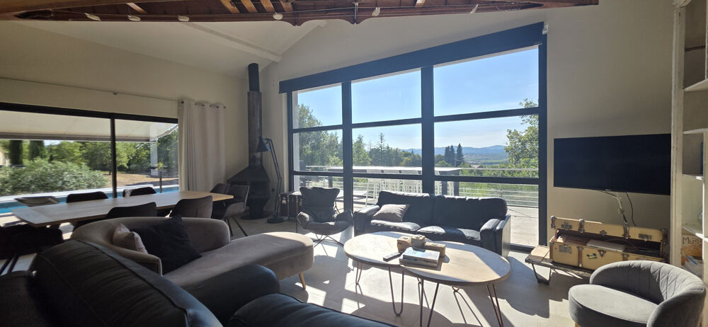 Vente Propriété/Château Maison contemporaine avec piscine et vue panoramique entre Uzès et Barjac Uzes