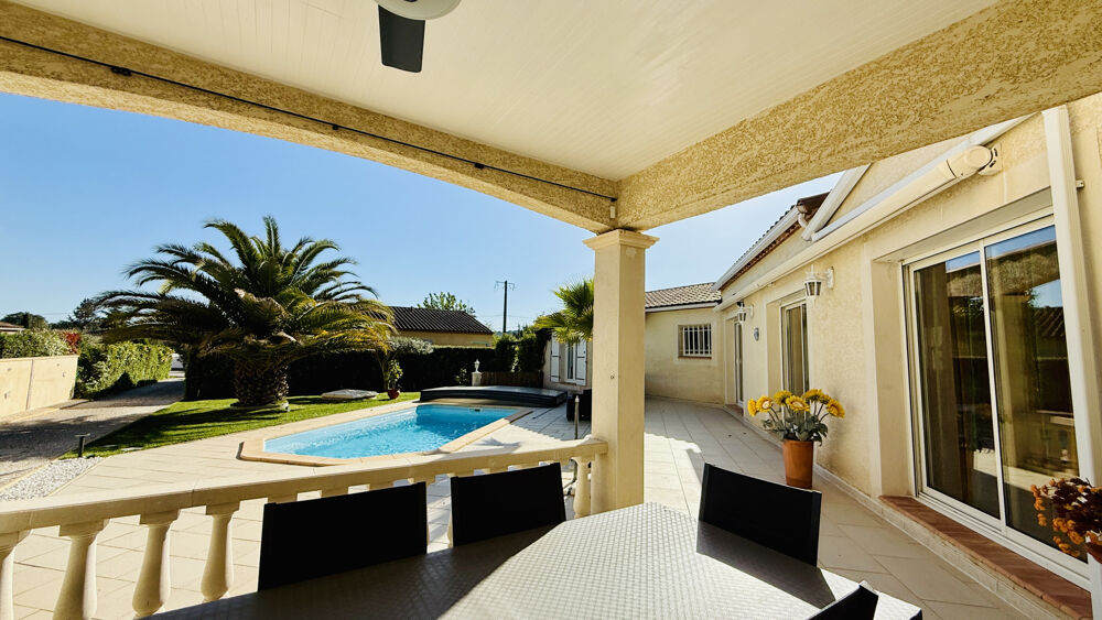 Superbe villa familiale avec piscine et espace professionnel à deux pas dUzès