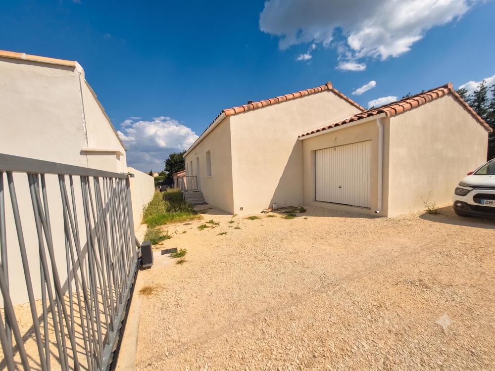 Villa Plein-Pied (2024) : 106 m2 optimisés sur une vraie parcelle de 811 m2  Saint-Geniès-de-Malgoirès.
