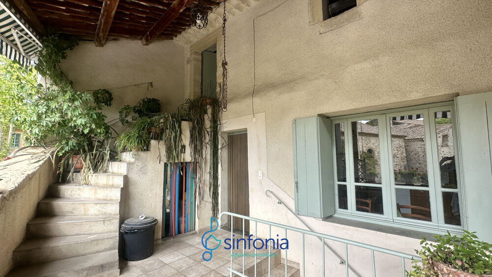 Vente Maison À Vendre, charmante Maison de Village en Pierre avec terrasse à 4 km d'Uzès Arpaillargues et aureillac