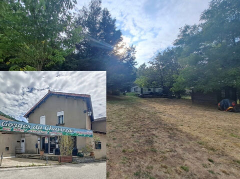  Complexe 4-en-1 : Bar-H�tel-Restaurant-Camping avec Licence IV en plein c�ur des C�vennes. Maison - 15 + pi�ce(s) - 290 m�