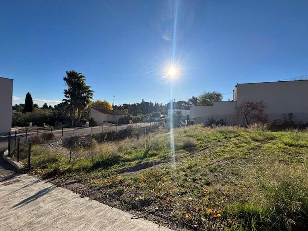 Vente Terrain Nîmes, quartier résidentiel,Terrain à bâtir de 188 m2 Nimes