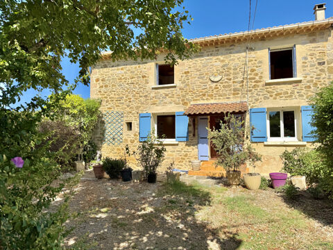   Entre Vigne et Garrigue - Maison en pierre avec terrain et garage Maison - 4 pi�ce(s) - 100 m�
