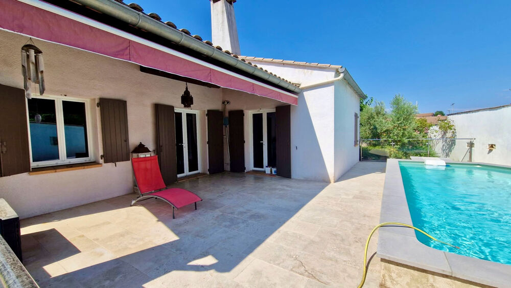 Ales, plain pied 140m2 avec piscine