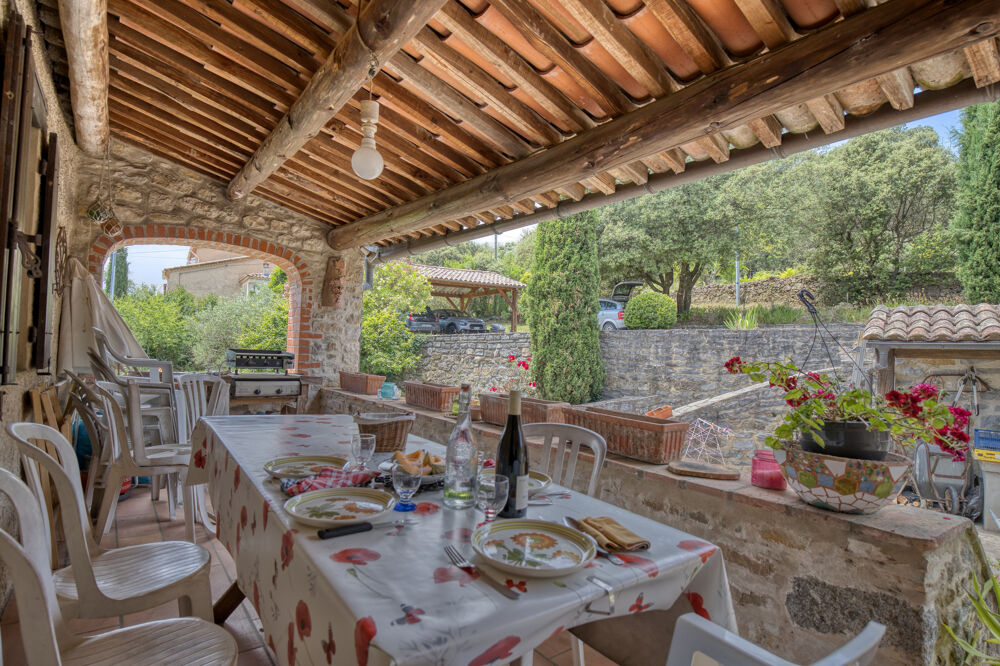 Vente Maison Mas C�venol restanques avec Piscine, Jardin, Terrasse St julien les rosiers