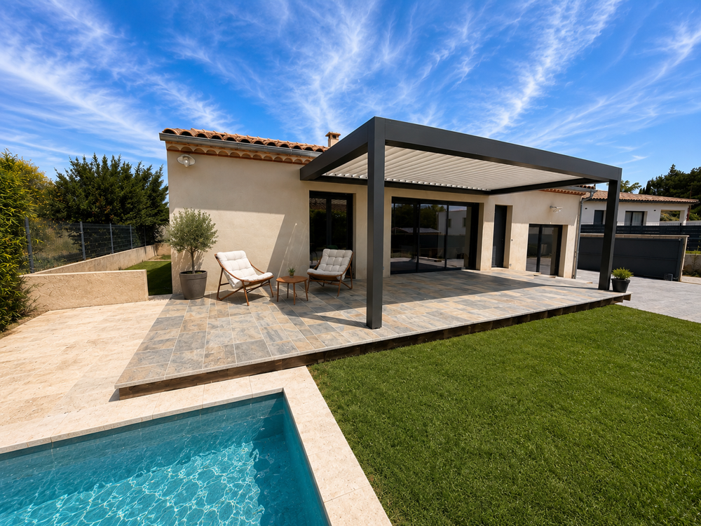 Vente Maison Villa moderne de plain pied Pouzilhac
