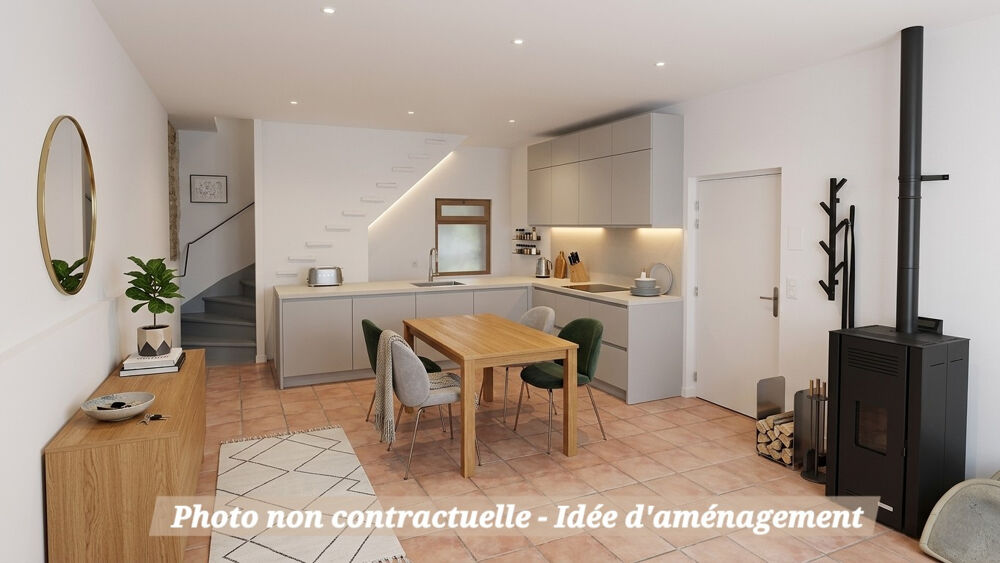 Vente Maison Maison de village, esprit loft artistique Collias