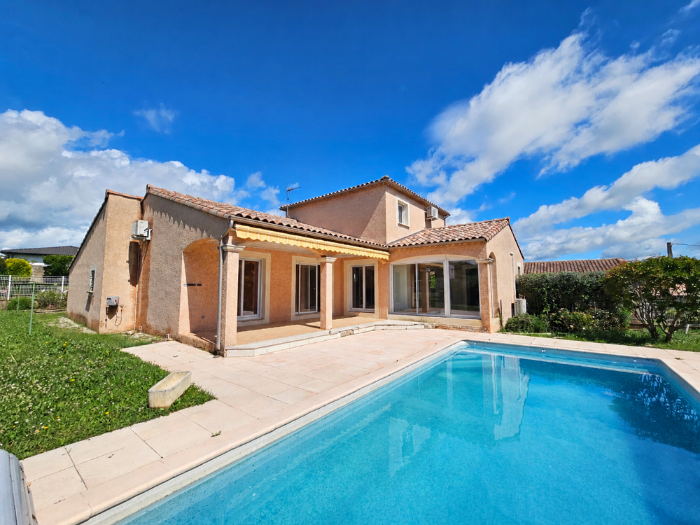 Vente Maison Villa méditerranéenne de 130 m2   Confort, accessibilité et piscine St hilaire de brethmas