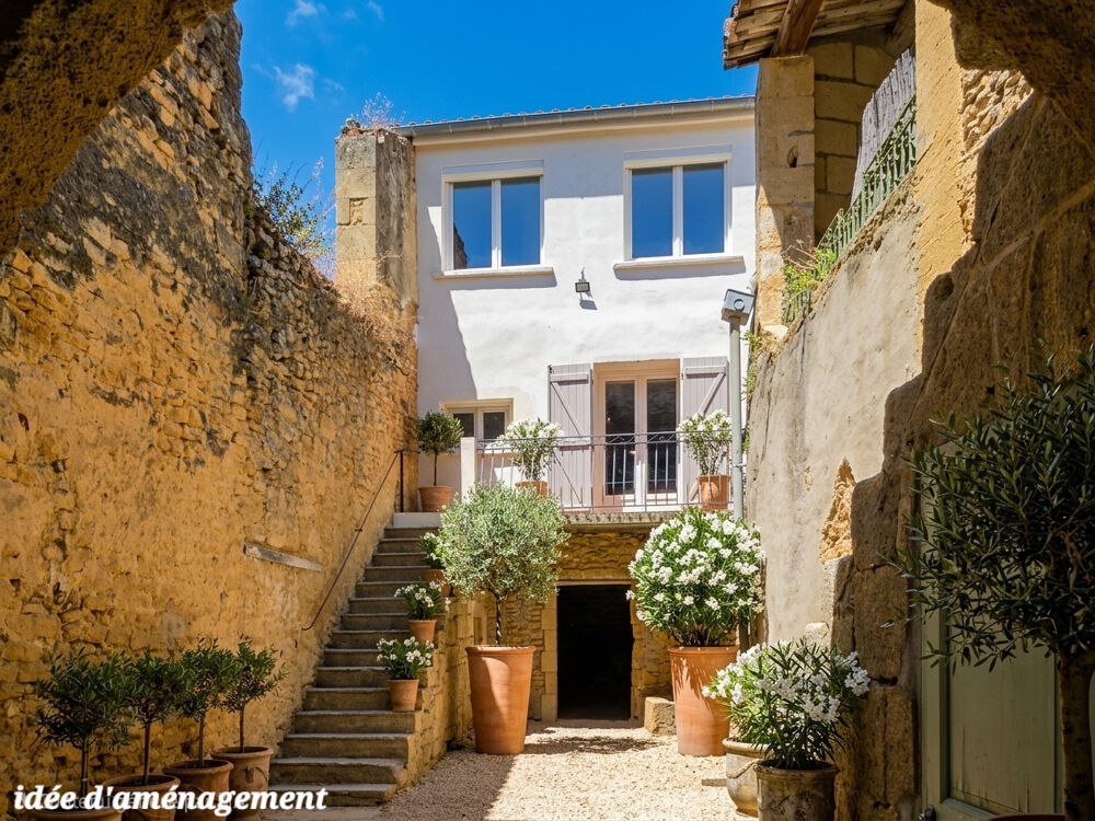 Dans un village prisé avec commerces!
