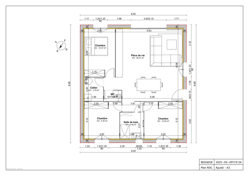 Vente Terrain Terrain à bâtir   env. 530 m2   À 5 min de Vézénobres Martignargues