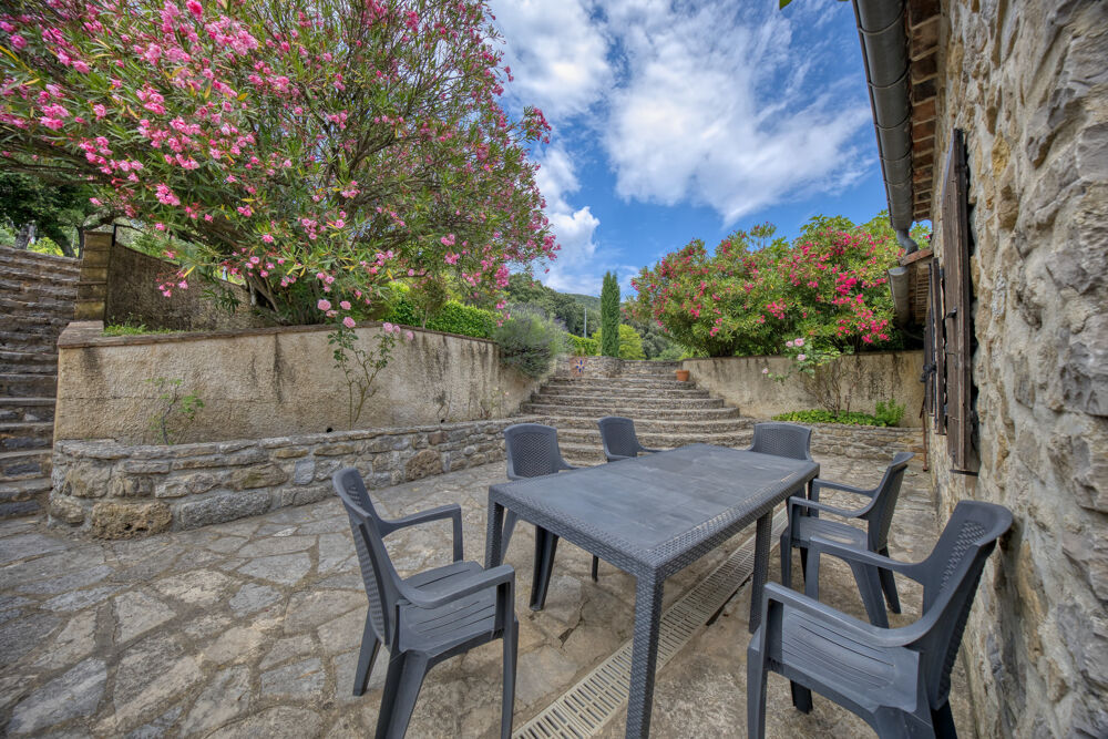 Vente Maison Mas C�venol restanques avec Piscine, Jardin, Terrasse St julien les rosiers