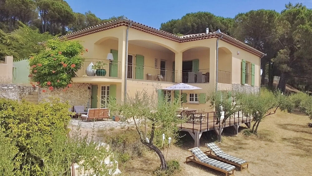 Vente Maison Sur les hauteurs d'Anduze, villa avec vue exceptionnelle et gîte indépendant Anduze