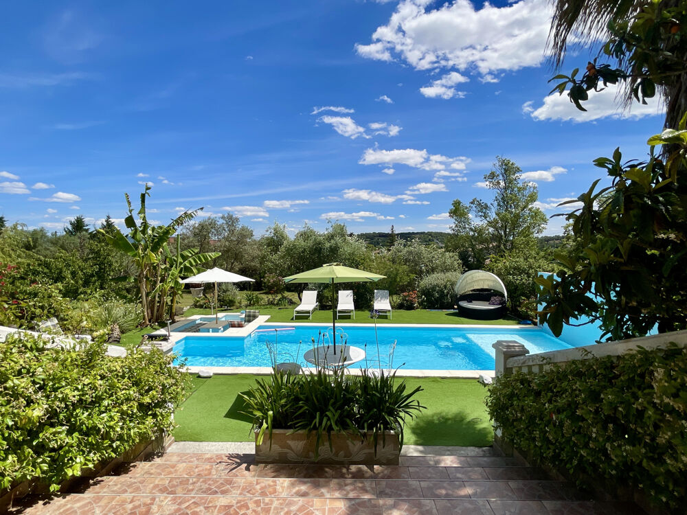 Vente Maison Villa 130m2 - Terrain 3000m2 - Piscine et cuisine été St privat des vieux