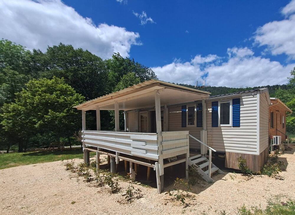 Vente Terrain Terrain privé en résidence agrémenté d'un mobil-home Genolhac