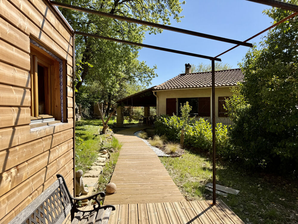 Vente Maison Coup de cœur : villa indépendante avec piscine et dépendance dans un cadre paisible Vezenobres