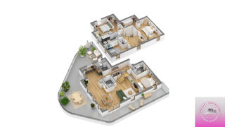 Vente Appartement A VENDRE - SOQUET IMMOBILIER - SAINT MALO - APPARTEMENT T5 Terrasse St malo