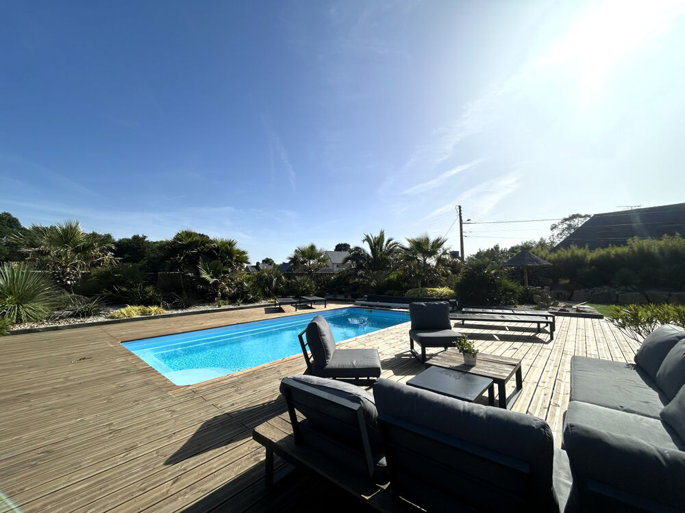 Vente Maison SOUS OFFRE - Maison d'architecte / Villa à vendre avec piscine  - saint Jacut / Beaussais sur mer - proche pla Beaussais sur mer