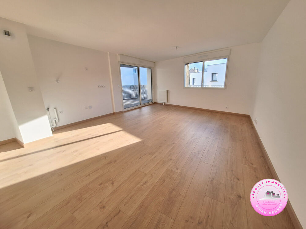 À VENDRE SOQUET IMMOBILIER APPARTEMENT NEUF DISPONIBLE IMMEDIATEMENT RENNES / ST JACQUES 3 pièces terrasse