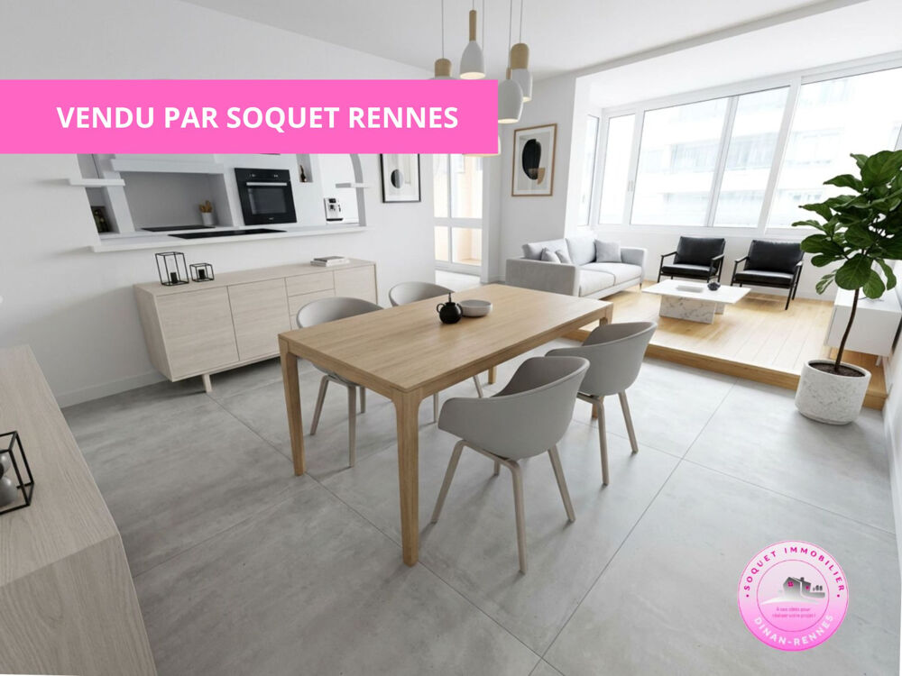 Appartement 3 pièces 76 m² · à Rennes · 76 m² · 283 500 €