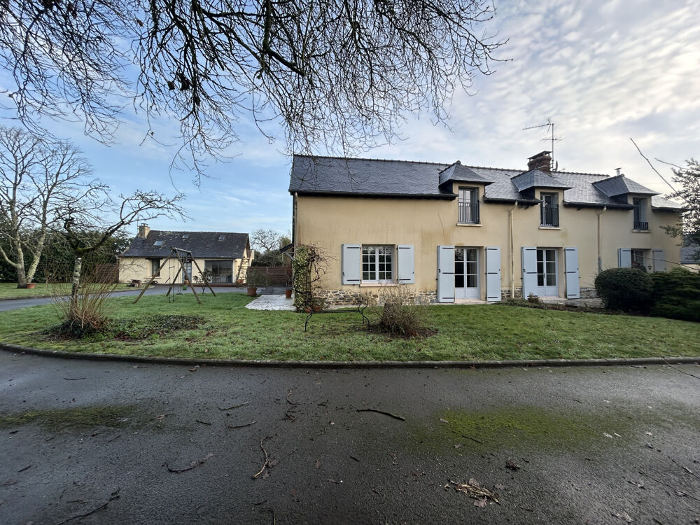À vendre Soquet immobilier - Maison familiale - Longère rénovée et sa dépendance - RENNES/ SAINT-GREGOIRE