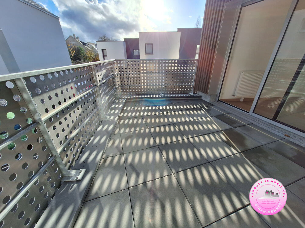 À VENDRE SOQUET IMMOBILIER APPARTEMENT NEUF DISPONIBLE IMMEDIATEMENT RENNES / ST JACQUES 3 pièces terrasse