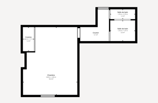  Appartement à vendre 1 pièce 26 m²