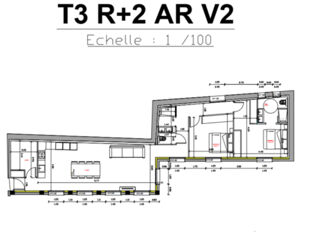  Appartement � vendre 3 pi�ces 106 m�