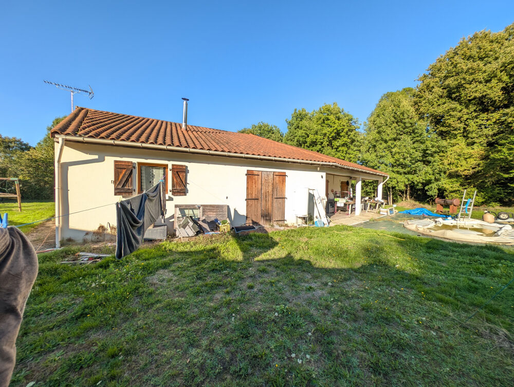 Vente Maison EN CAMPAGNE, PLAIN DE PIED DE 2011, LOUÉ, TERRAIN ET BOIS ATTENANT Val-doire-et-gartempe