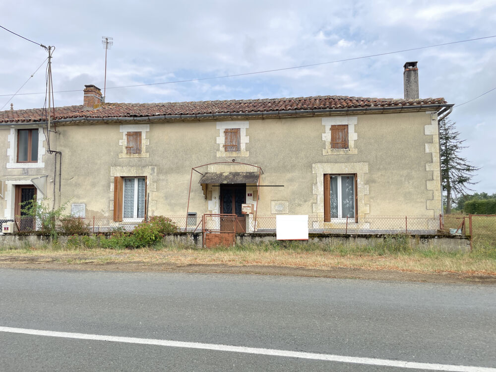 Vente Maison DANS UN HAMEAU, ANCIENNE MAISON DE CAMPAGNE, À RAFRAICHIR, TERRAIN CLOS Alloue