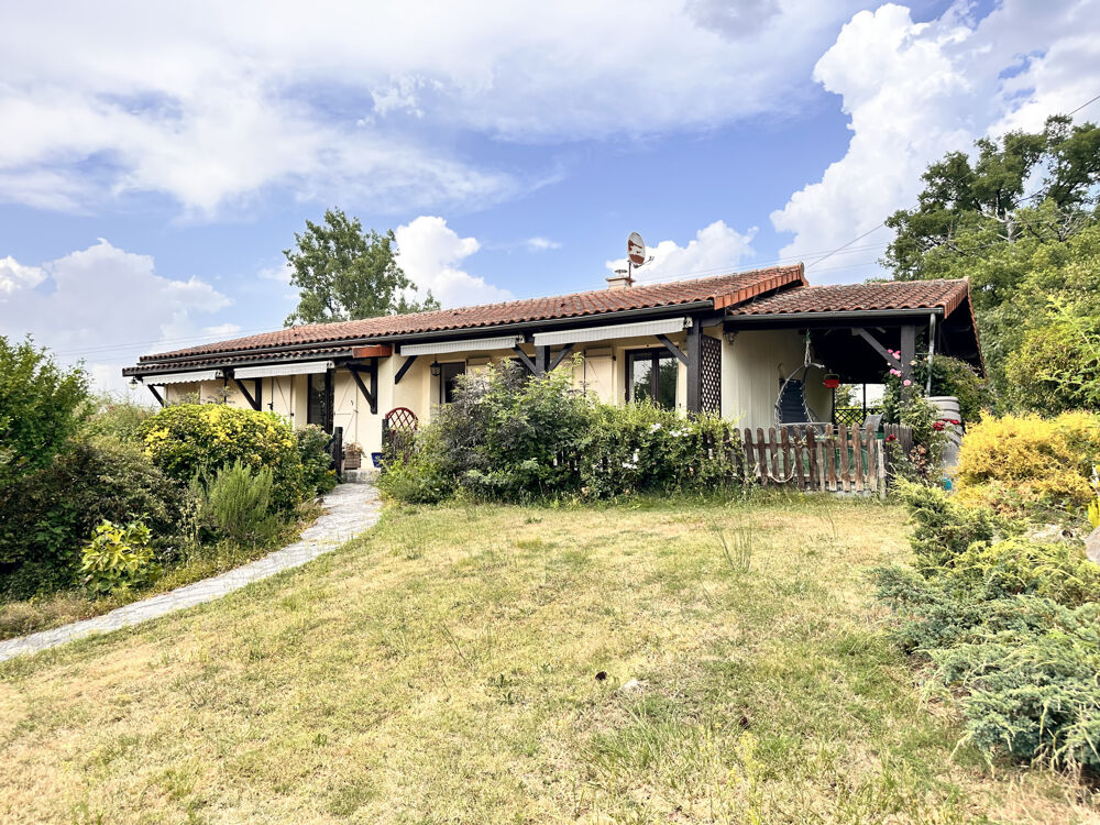 EN CAMPAGNE, DANS UN CADRE CHAMPÊTRE, MAISON FAMILIALE AVEC LOGEMENT INDÉPENDANT, VENDUE MEUBLÉE.