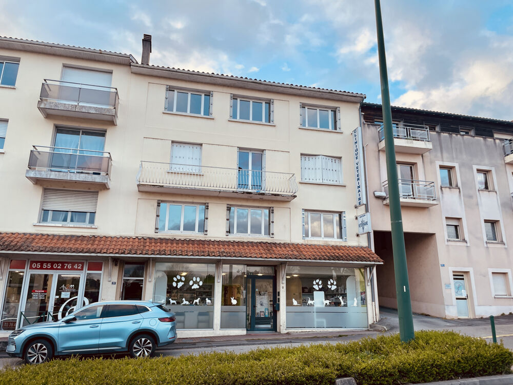 APPARTEMENT T3 EN CENTRE VILLE, 3ME ÉTAGE, BORD DE ROUTE