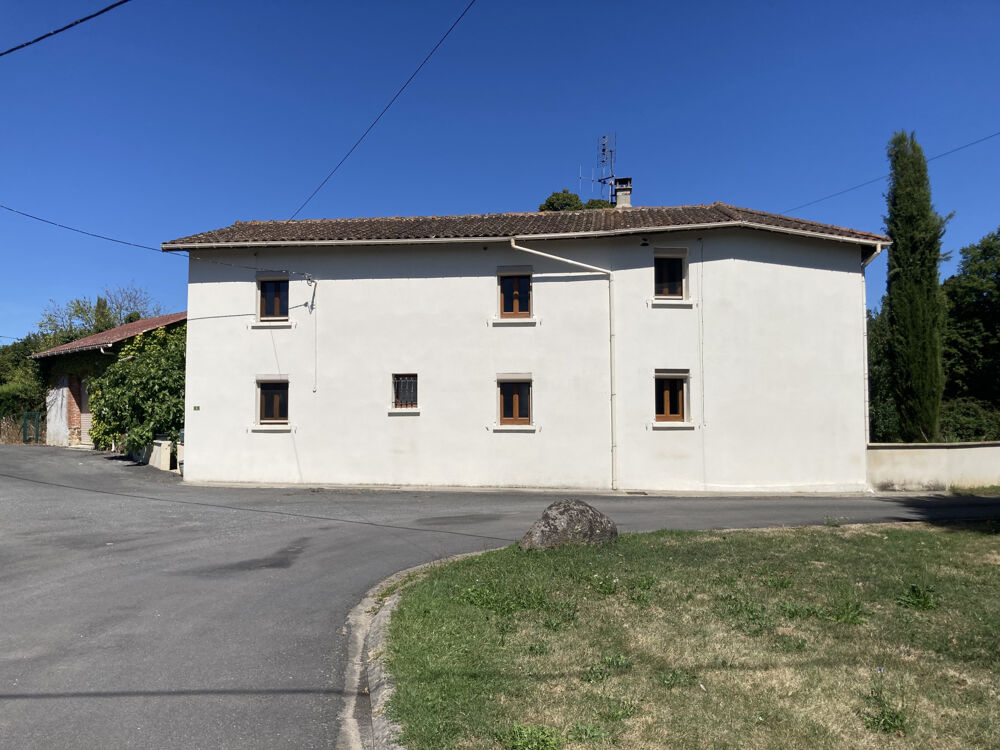 Vente Maison AVEC BEAU POTENTIEL, AGREABLE MAISON DE CAMPAGNE EN PIERRE, INDÉPENDANTE, GRANGE ET TERRAIN. Gajoubert