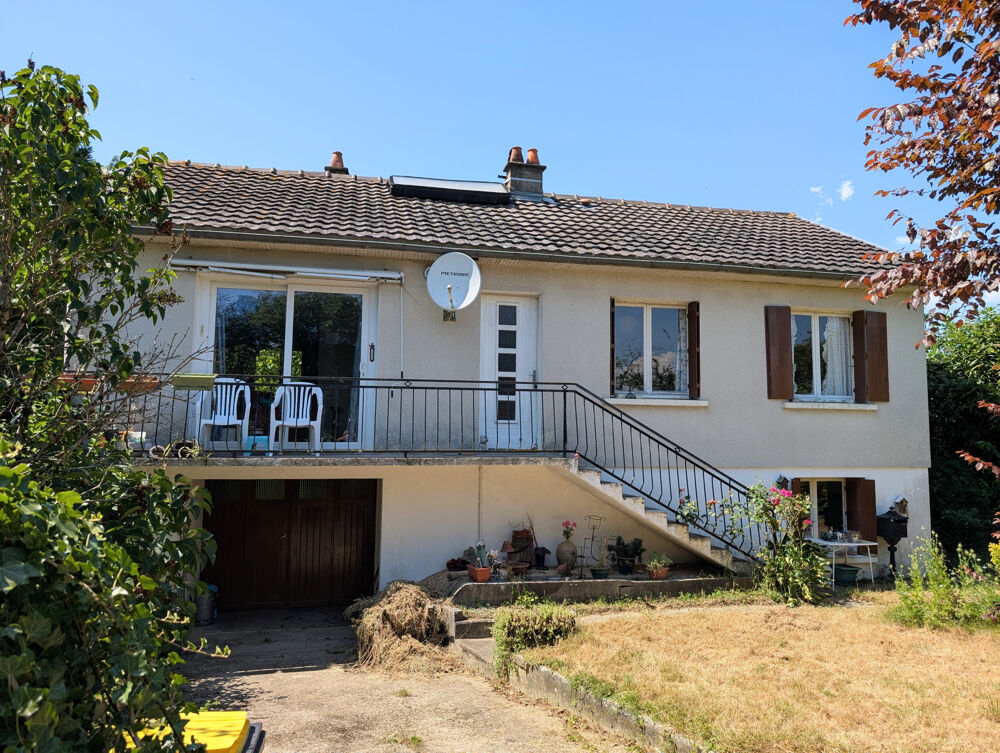 MAISON SUR SOUS-SOL SURÉLEVÉ AVEC JARDIN ARBORÉ ATTENANT ET GARAGE