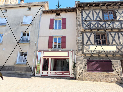   DANS UN VILLAGE AGREABLE , ANCIEN IMMEUBLE À RÉNOVER À USAGE DE COMMERCE ET D'HABITATION AVEC GARAGE Maison - 6 pièce(s) - 128 m²