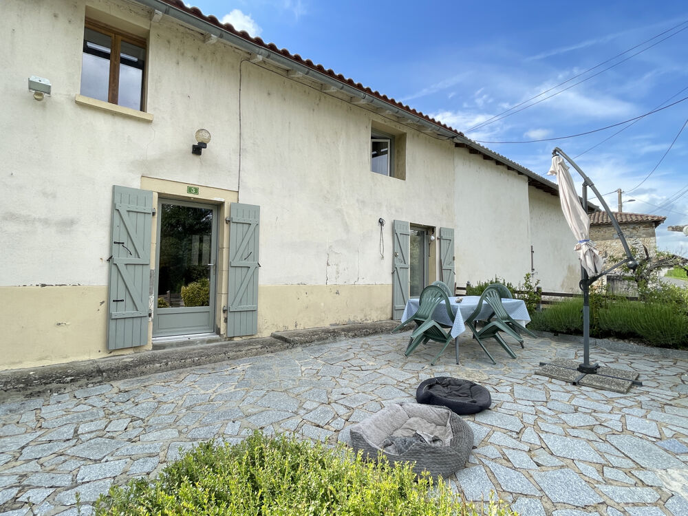 CHARMANT PIED À TERRE RÉNOVÉE ET MEUBLÉE AVEC DÉPENDANCES ET JARDINS