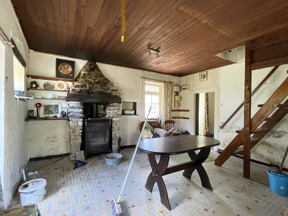 AU COEUR DE LA NATURE, AUTHENTIQUE MAISON DE CAMPAGNE EN PIERRE À RENOVER