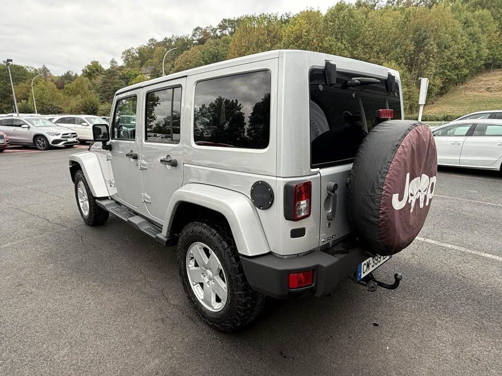 Wrangler 2.8 CRD 200CH Unlimited Sahara ATTELAGE + GPS + CLIM 2012 occasion 19100 Brive-la-Gaillarde