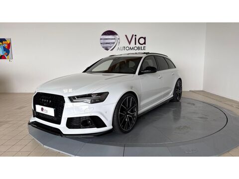 Audi A6 RS6 Performance 605 ch Quattro V8 BVA Tiptronic BREAK / CAM 2018 occasion Saujon 17600