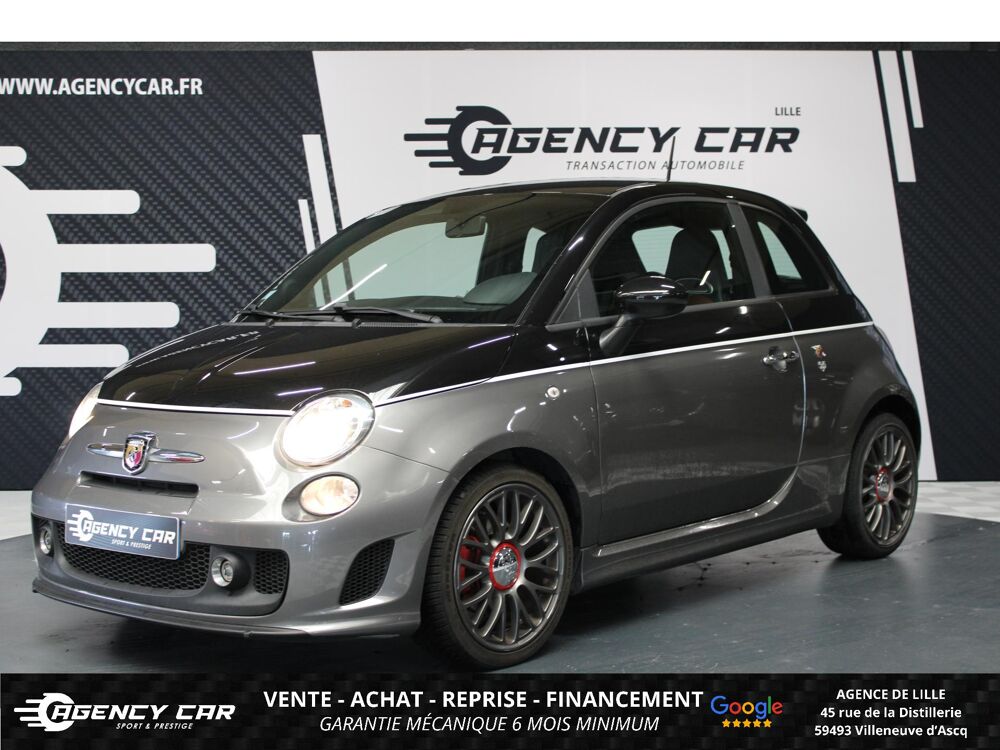 500 Fiat 1.4i 16V - 135 - 139g BERLINE Abarth PHASE 1 2016 occasion 59493 Villeneuve-d'Ascq