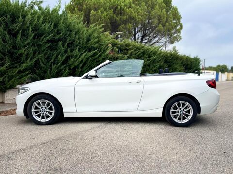 Serie 2 218i Cabriolet 136CH - FULL ENTRETIEN BMW - SIEGES CHAUFFANT 2016 occasion 13760 Saint-Cannat