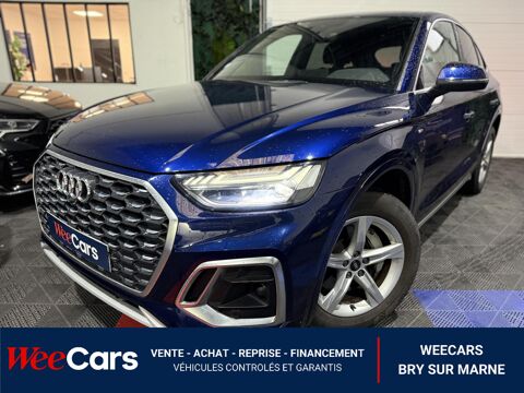 Audi Q5 Sportback Quattro 2.0 50 TFSI e- 299ch S-Tronic S line - Gar 2021 occasion Bry-sur-Marne 94360